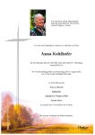 eine Anzeige